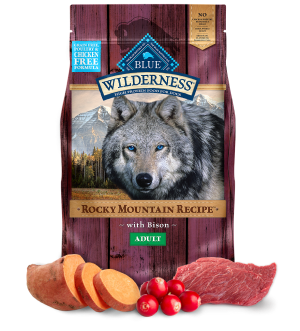 BLUE Wilderness Rocky Mountain Bison Recipe for Adult Dogs