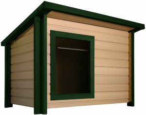 ecoFLEX Rustic Lodge Style Dog House