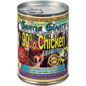 Gentle Giants Canine Nutrition 90% Chicken Grain-Free Wet Dog Food