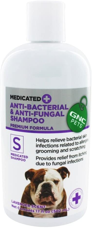 GNC Pets Anti-Bacterial & Anti-Fungal Medicated Dog Shampoo