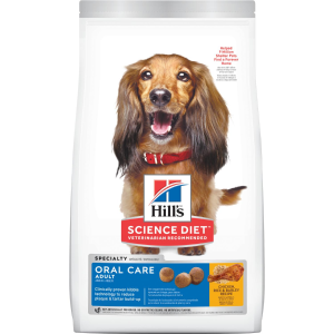 Hills Science Diet Adult Oral Care Chicken, Rice & Barley Recipe Dry Dog Food
