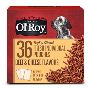Ol' Roy Soft & Moist Beef & Cheese Flavor Dog Food