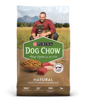 Purina Dog Chow Natural Dry Dog Food Plus Vitamins & Minerals