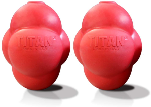 TITAN Busy Bounce, Tough Durable Treat Dispensing Dog Toy