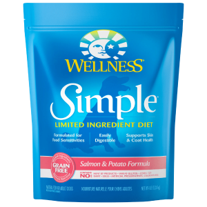 Wellness Simple Natural Grain Free Limited Ingredient Salmon and Potato Recipe Dry Dog Food